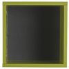 Regency Niche Lux Cube Home Floating Single Wall Shelf- Green NLWC1313GN